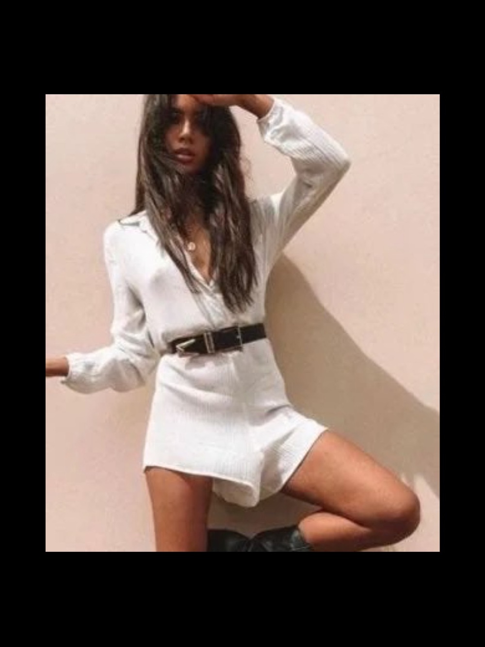 Princess Polly Hazel white out romper